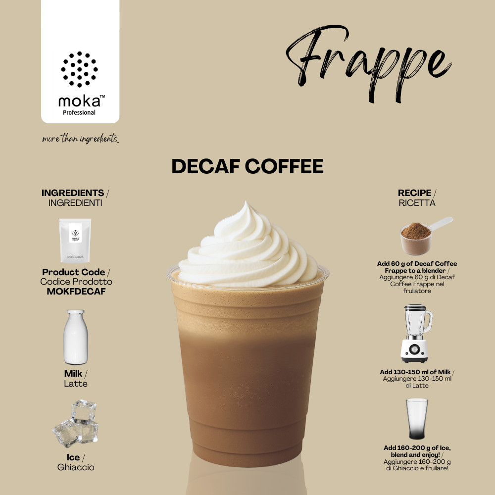 FRAPPE _ Decaf Coffee