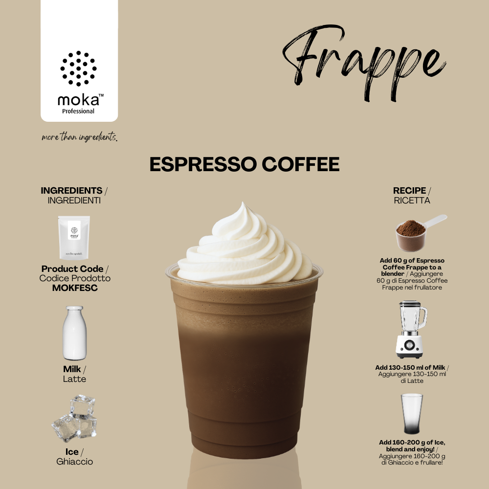 Preparato per frappé al Caffè Espresso