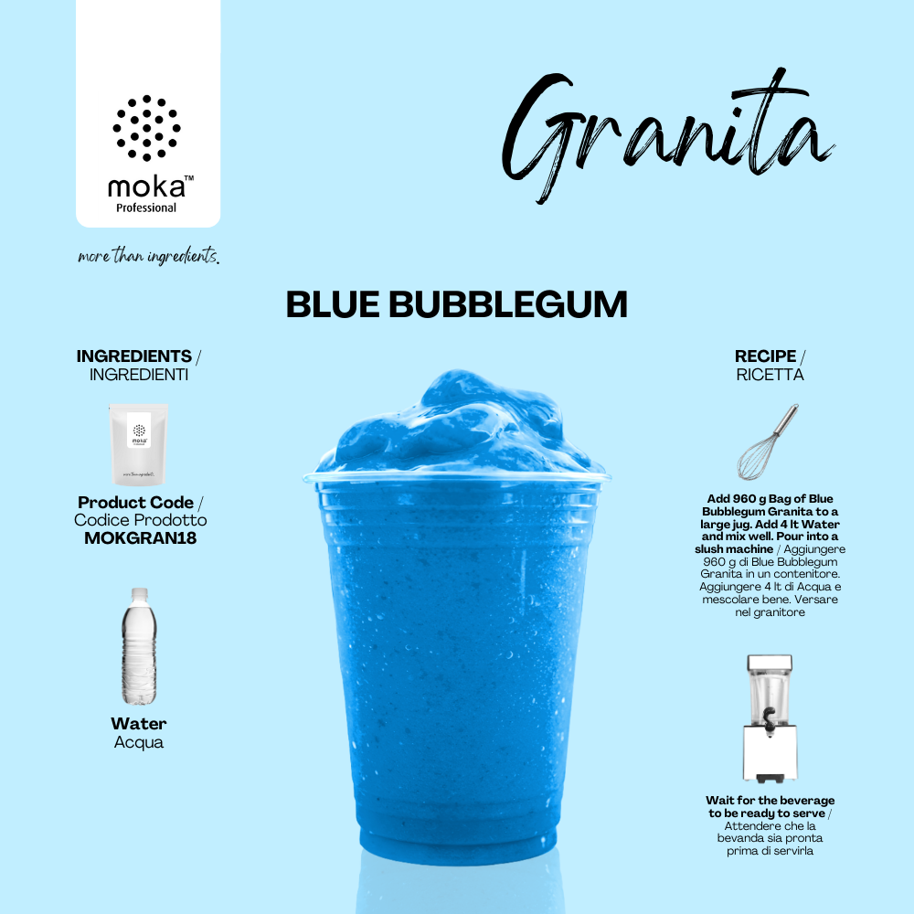 GRANITA _ Blue Bubblegum