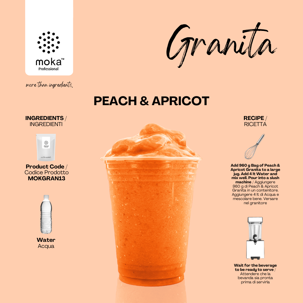 GRANITA _ Peach &amp; Apricot