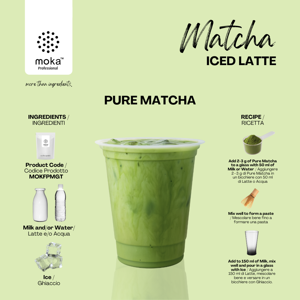 MATCHA _ Pure Matcha Iced Latte